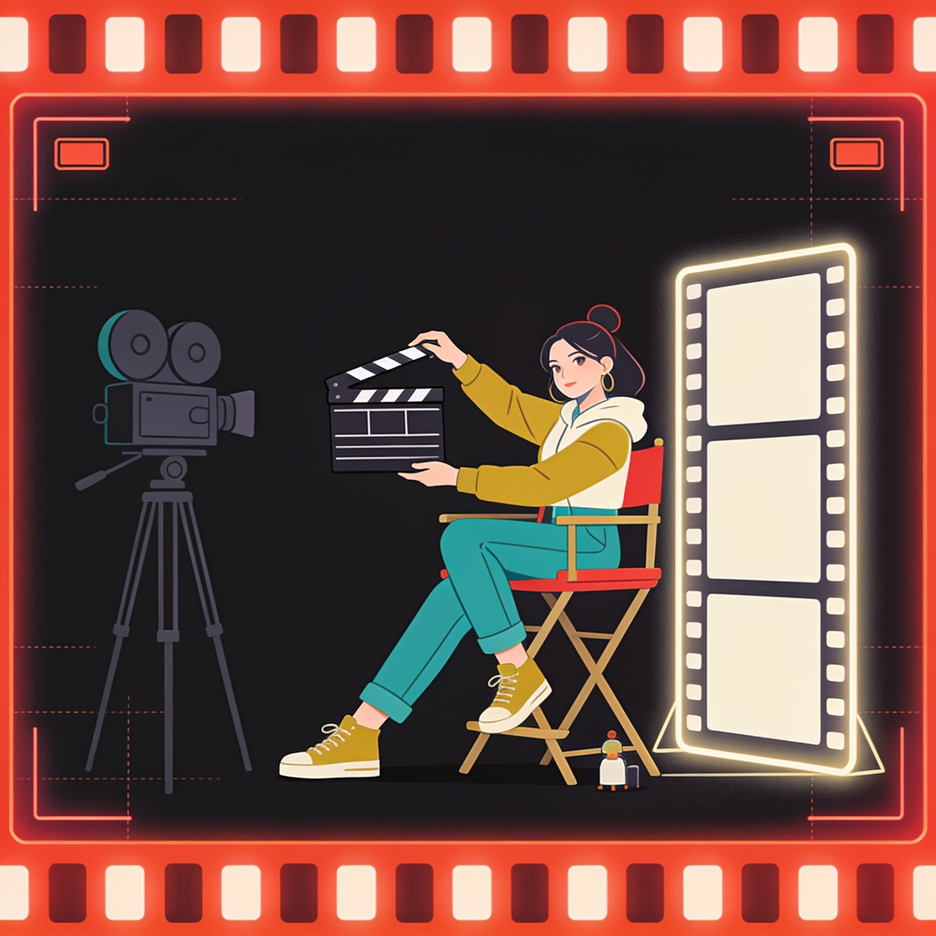Ad Film Director illustration
