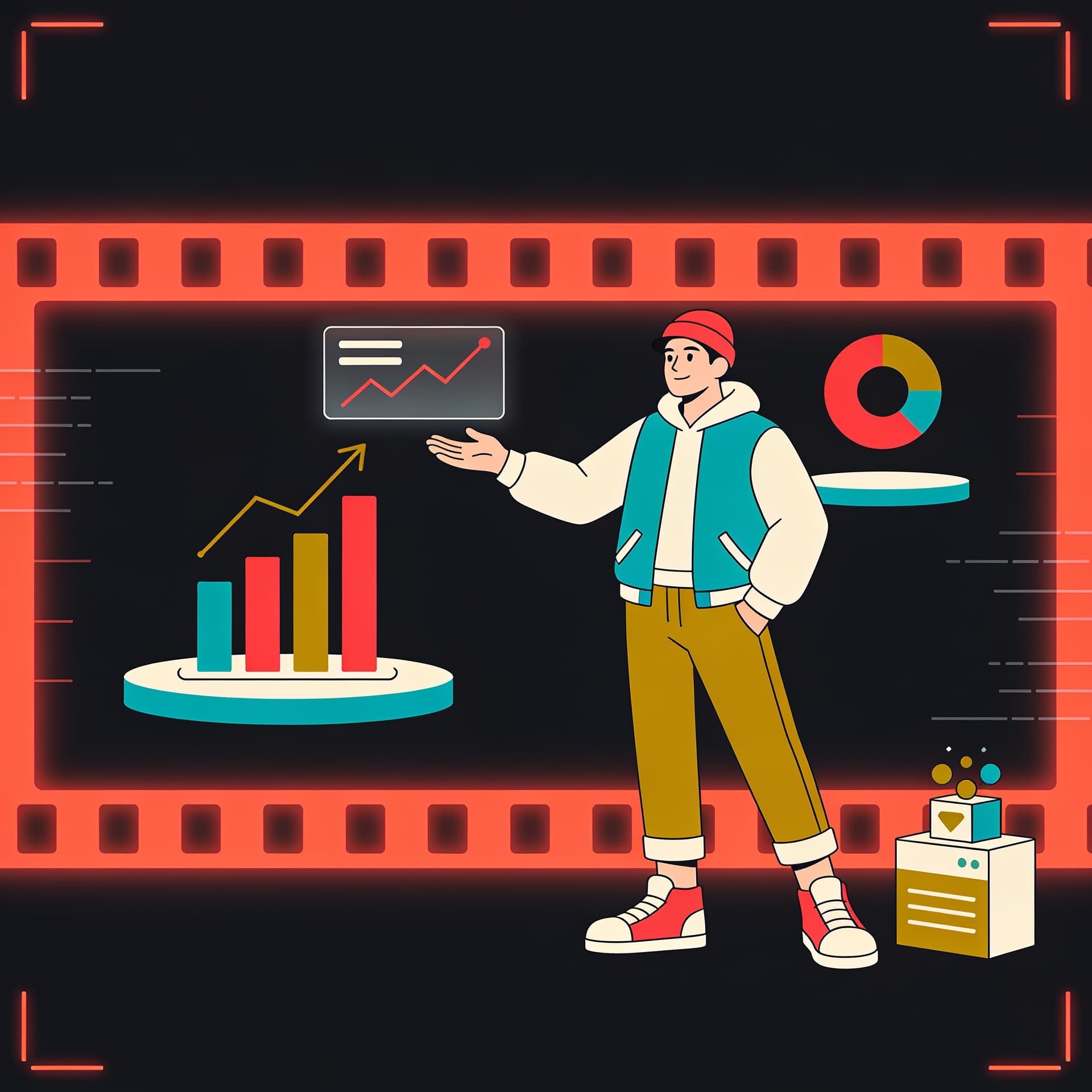 Social Media Strategist illustration